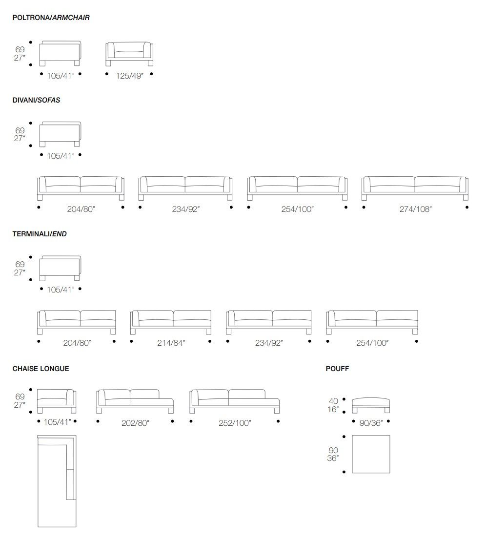 Ткань диван ERBA ITALIA Потертый Шик ARCH-00095868 - Вид №7