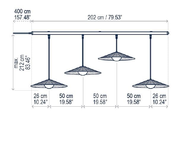 Освещение трека из полиэтиленового волокна Bover Nans ARCH-00081771 - Вид №6