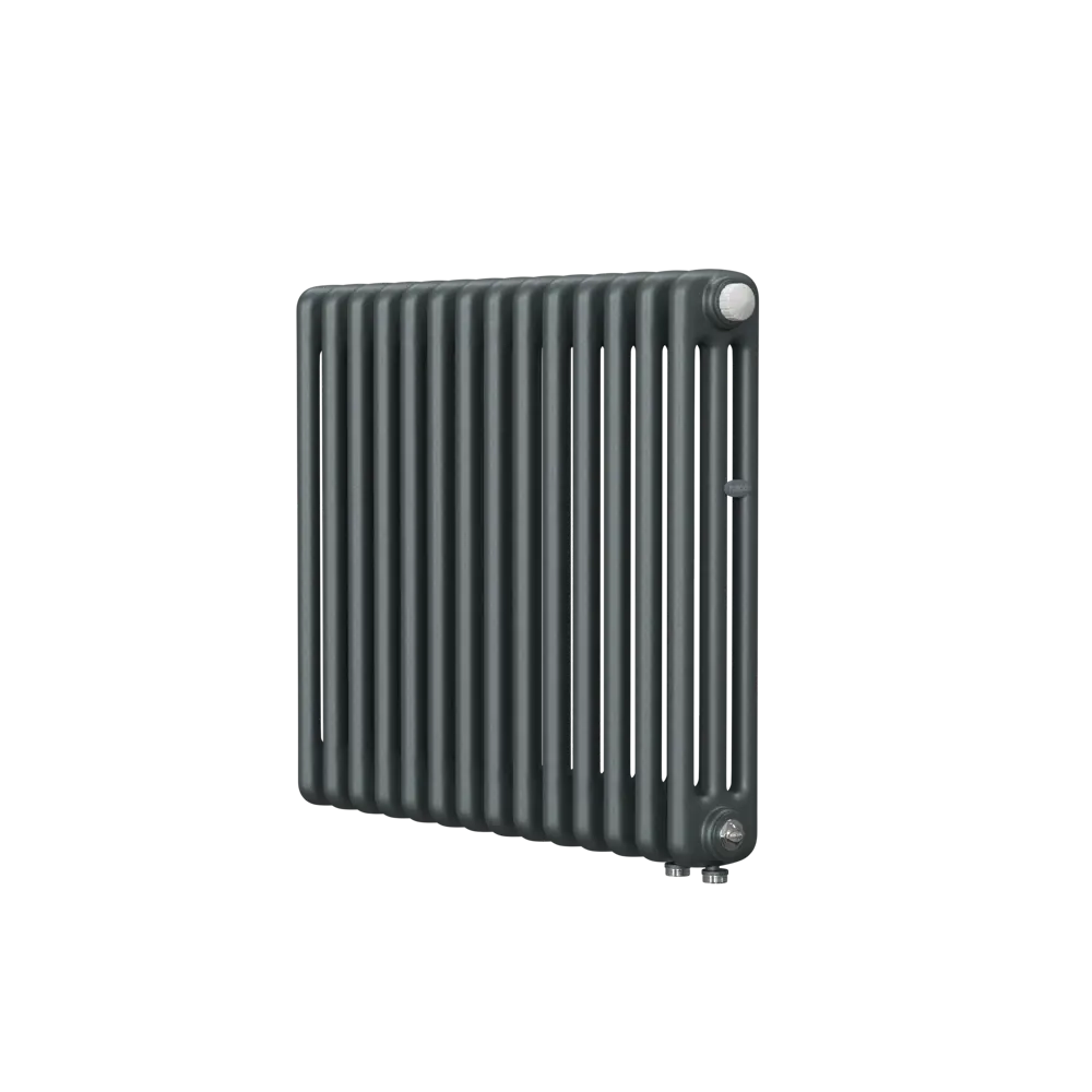 Радиатор трубчатый Rifar Tubog TUB 3057-14 DV1 TI 500/103 14 секций нижнее подключение сталь серый 88492291 STLM-2098473 - Вид №1