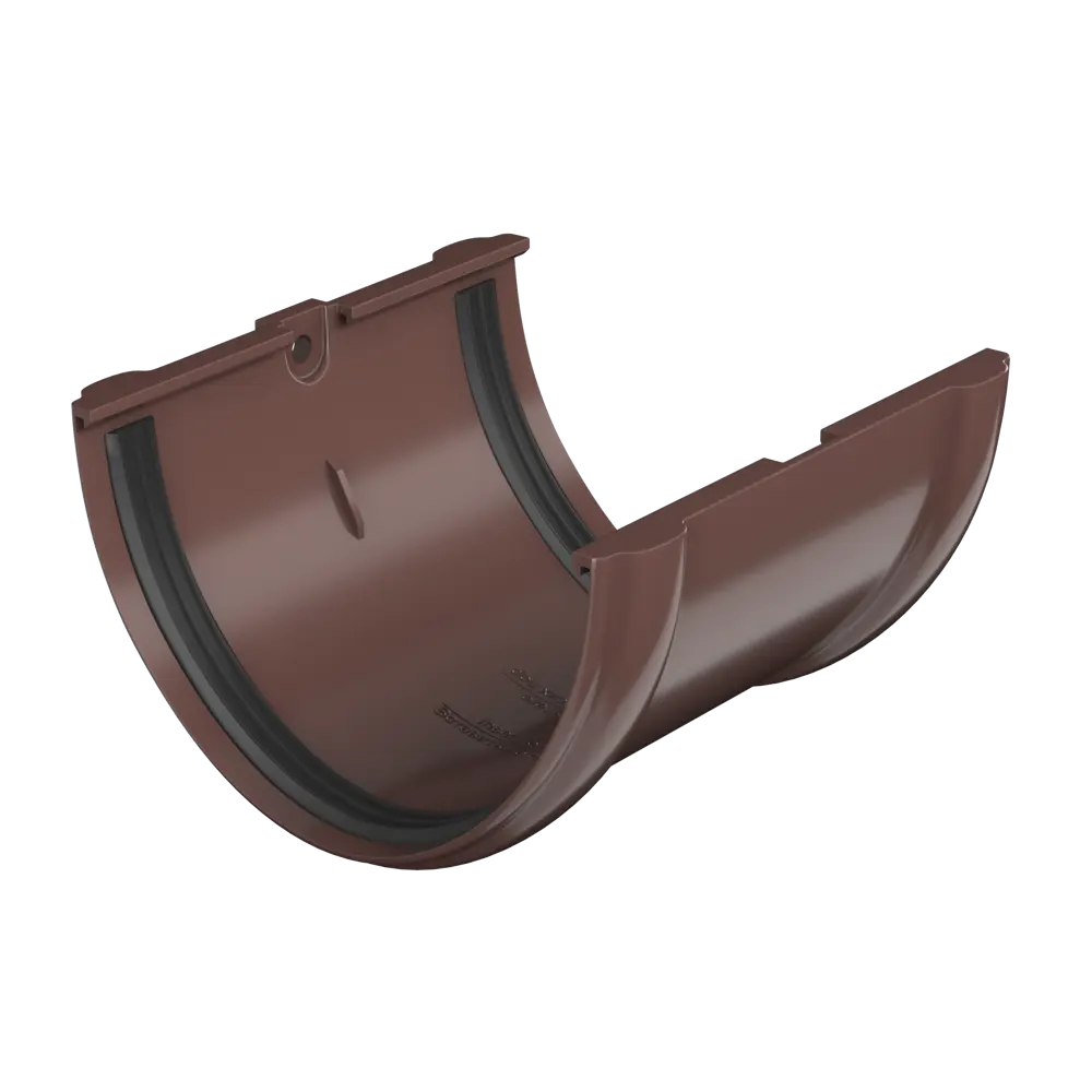 Соединитель желоба с уплотнителем цвет коричневый ТЕХНОНИКОЛЬ STLM-2122542