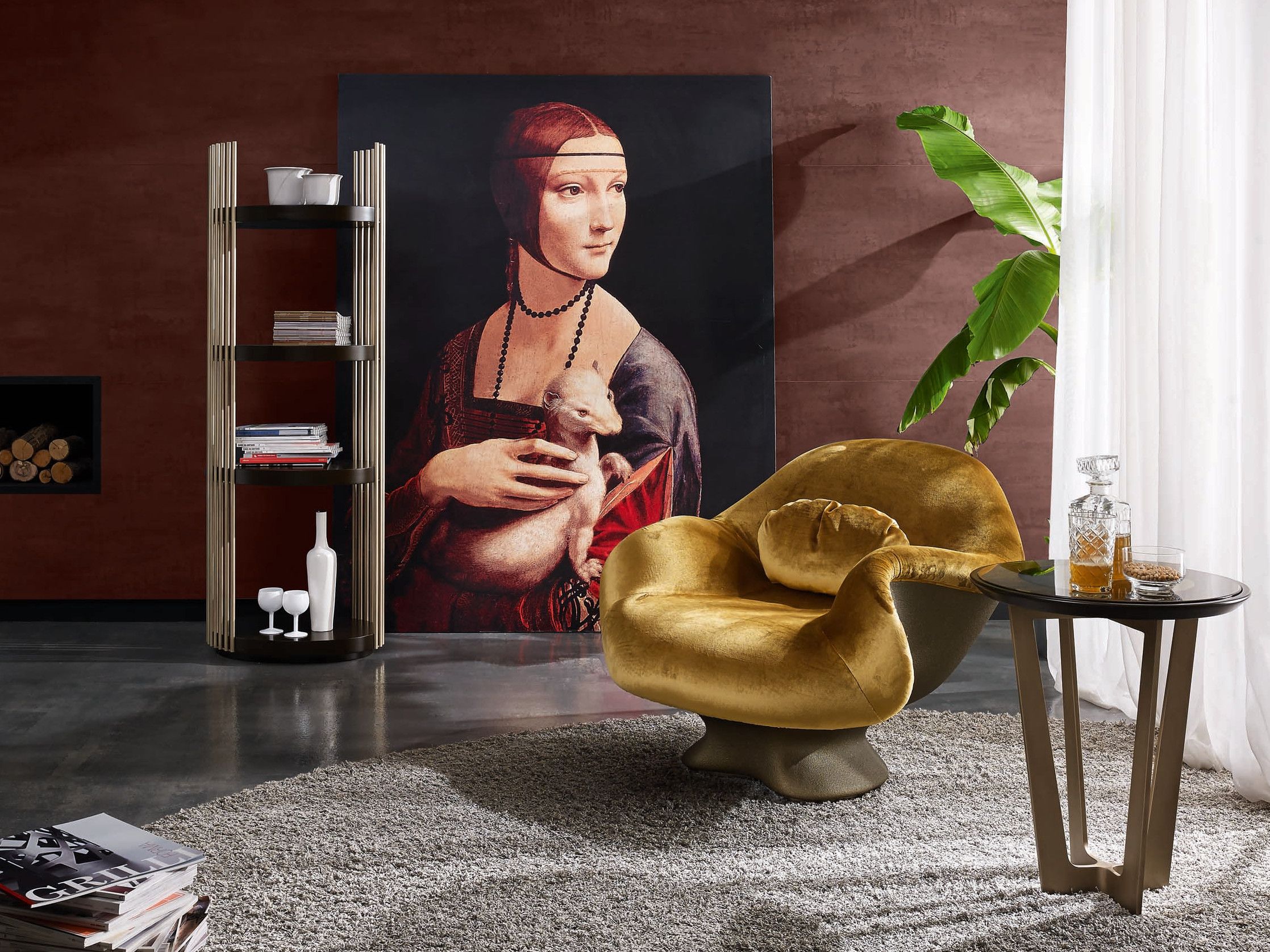 Круглый журнальный столик для гостиной Grilli Octopus ARCH-00141173 - Вид №2