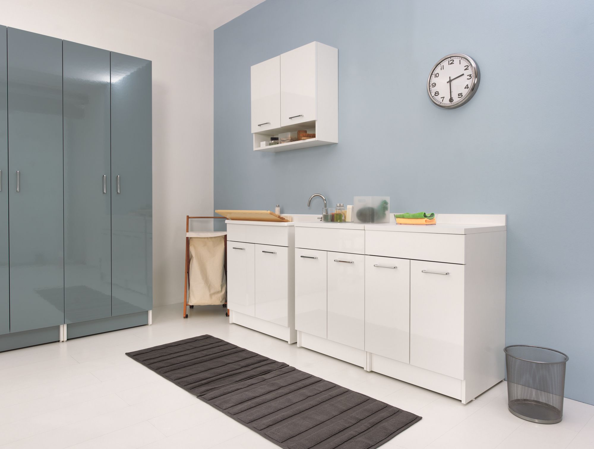 Шкаф для белья из ДСП с распашными дверцами COLAVENE Lindo ARCH-00099481 - Вид №11