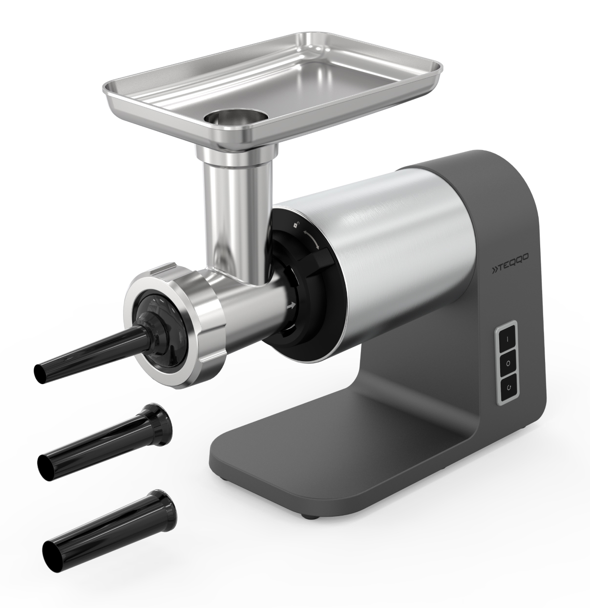 9176131 Мясорубка электрическая TEQQO Grindmaster Plus серый STDN-0063649 - Вид №5