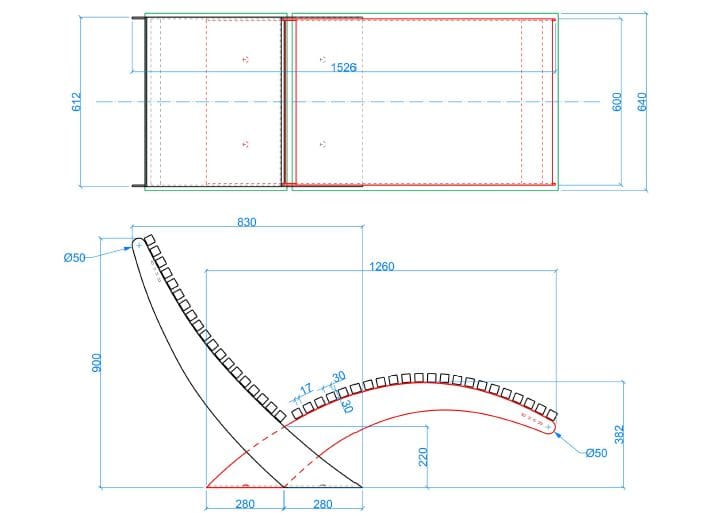 Наружное стальное сиденье CITYSì DOVE ARCH-00041922 - Вид №4
