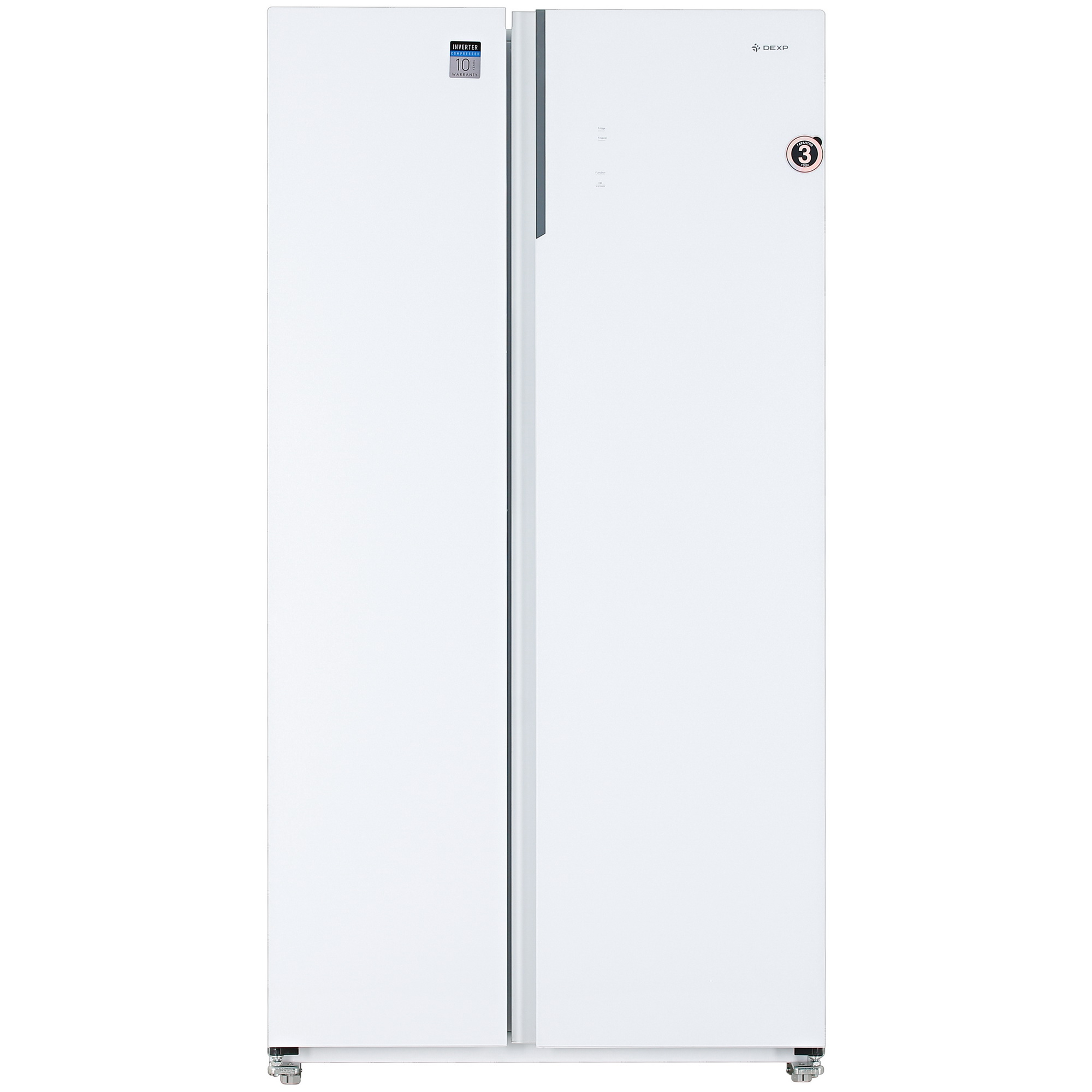 5413300 Холодильник Side by Side   DEXP SBS4-53AMG белый STDN-0017653 - Вид №2