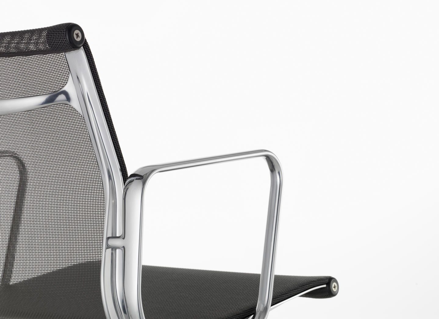 Ткань спиц поворотный стул с подлокотниками VITRA Eames Aluminium Group ARCH-00087363 - Вид №23