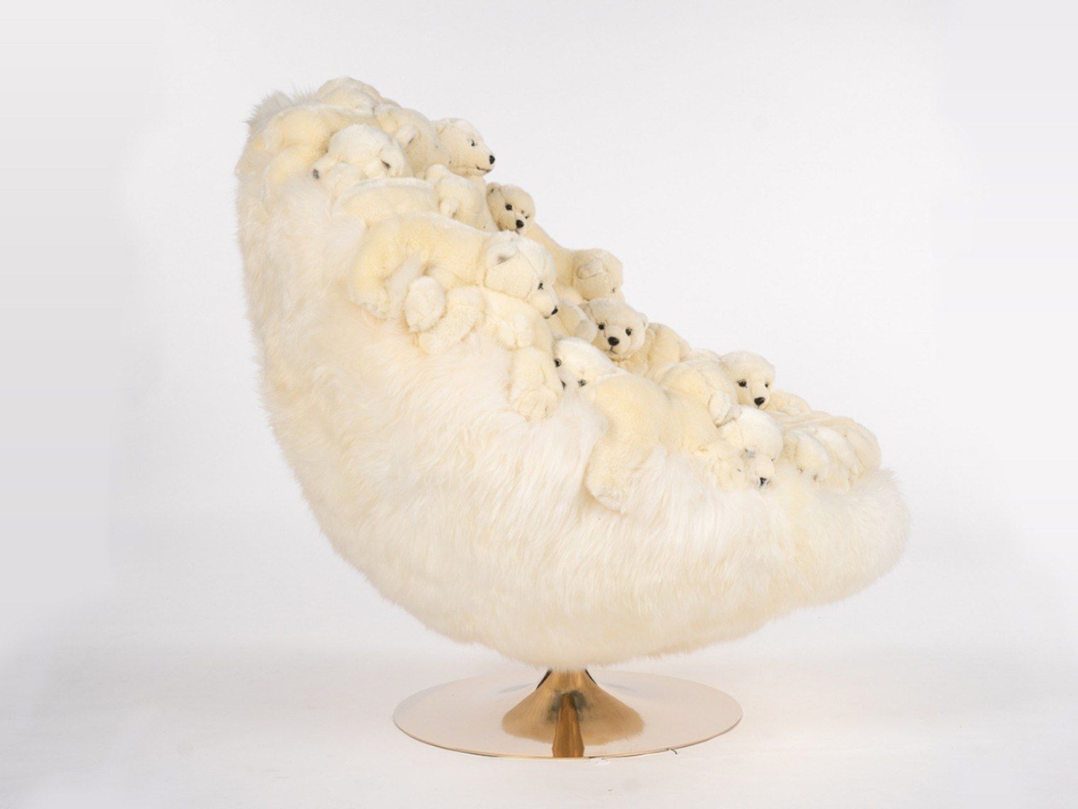 Полиэфирное кресло APCOLLECTION GOLDEN ICEBERG ARCH-00120846 - Вид №1