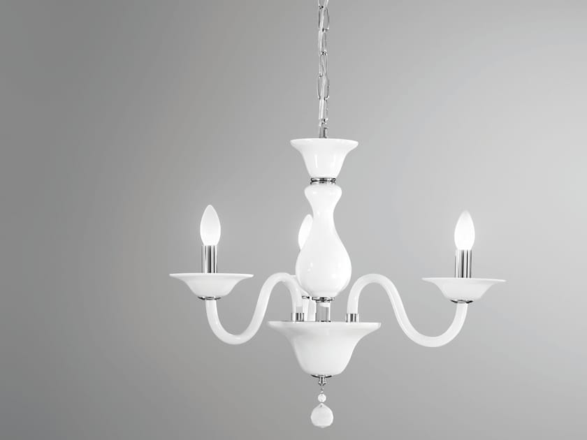 Люстра из дутого стекла Fan Europe Lighting дизайн окружающего света ARCH-00107792