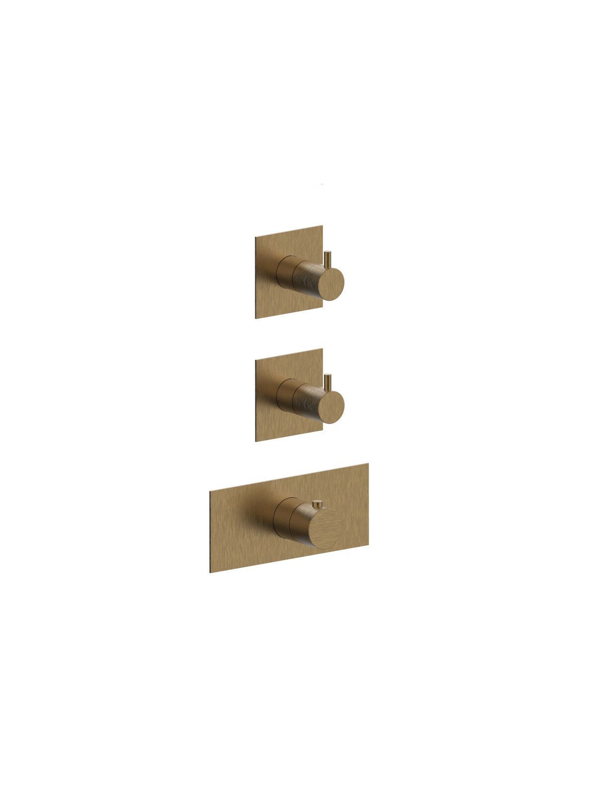 Термостатический смеситель для душа с 3 отверстиями Rubinetterie Frattini отдельная эстетика ARCH-00039457 - Вид №16