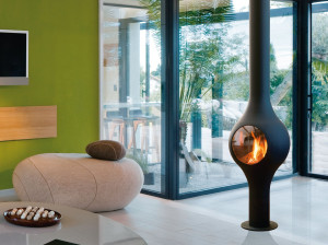 Центральный газовый камин