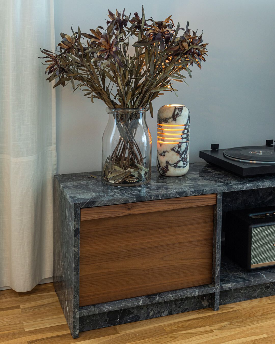 Мраморный шкаф с ящиками Maami Home ELEMENTAR ARCH-00119384 - Вид №1