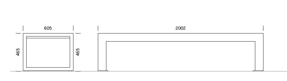 Скамья из нержавеющей стали со встроенным освещением BENKERT BANKE Sicorum ARCH-00030900 - Вид №7