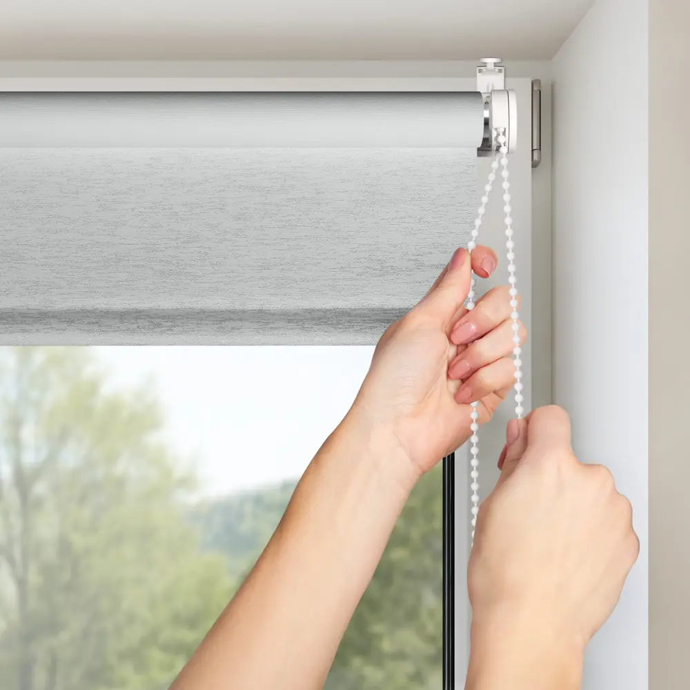 Штора рулонная Shine 50x160 см серая PRAKTO STLM-2109817 - Вид №5