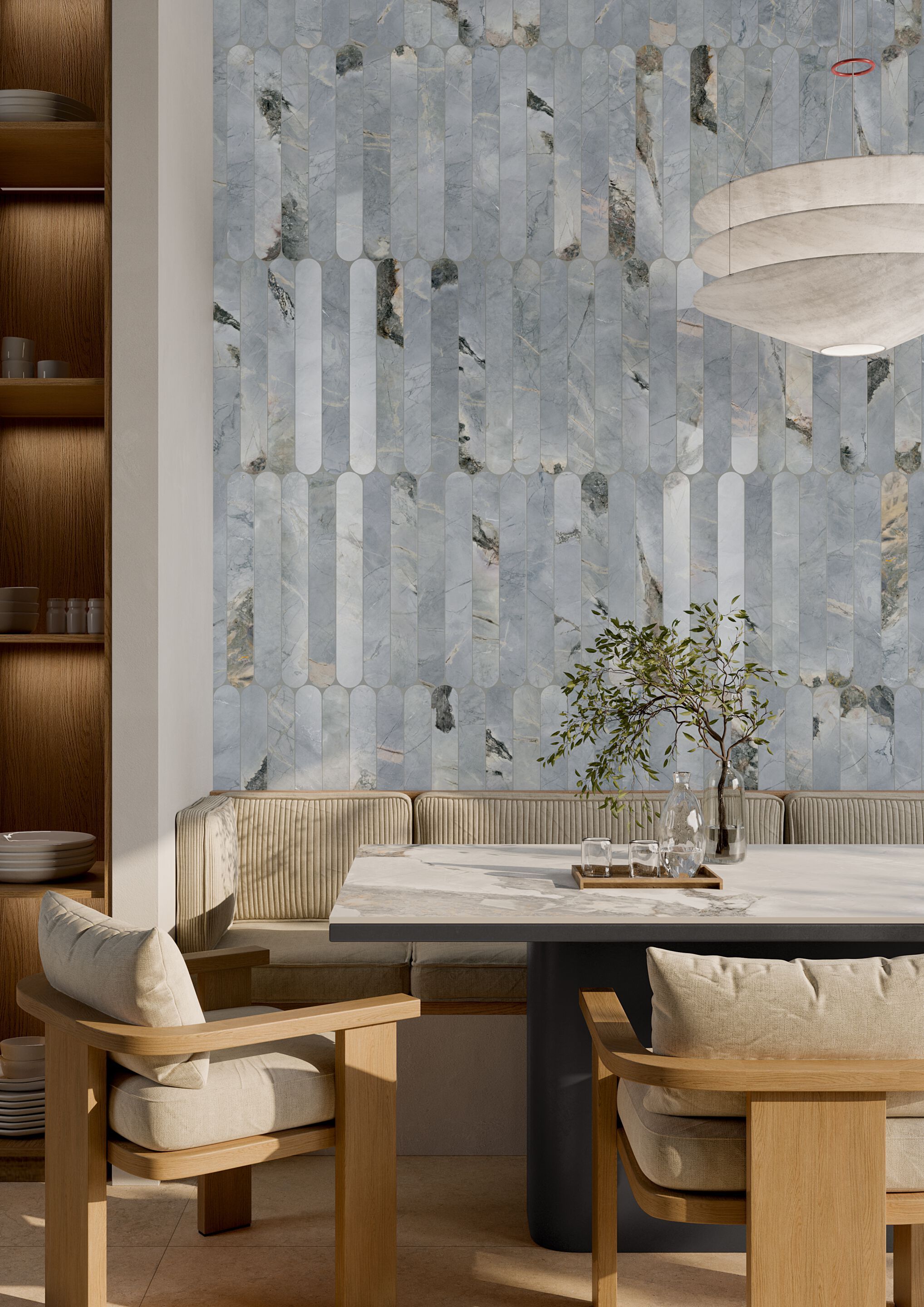 Пол / керамогранит с мраморным эффектом Ceramica Rondine INVISIBLE ARCH-00106333 - Вид №7