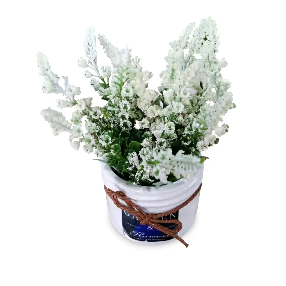 Искусственное растение в горшке Фикус ø8 h17 см 89136624 STLM-2031406 Santreyd 
