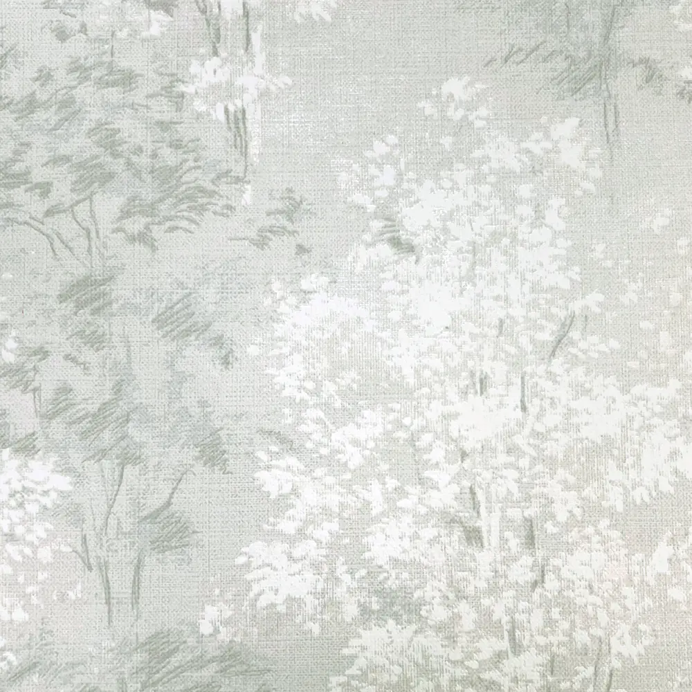 Флизелиновые обои Erismann Ninelle зеленые с растительным рисунком в стиле кантри 89415616 STLM-1575831 - Вид №1