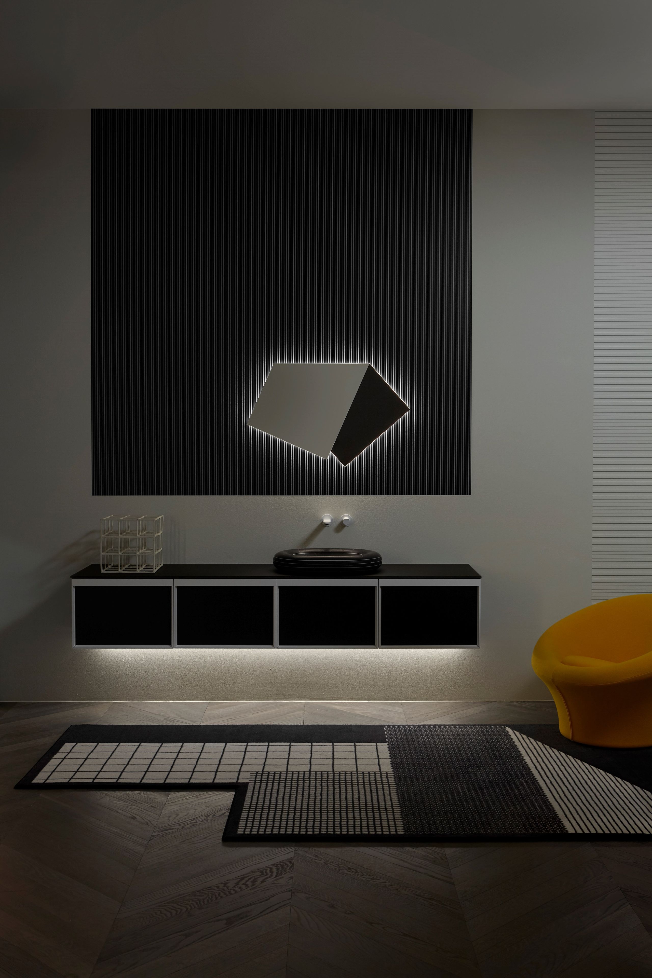 Подвесной умывальник с ящиками Antoniolupi Bemade ARCH-00006930 - Вид №2