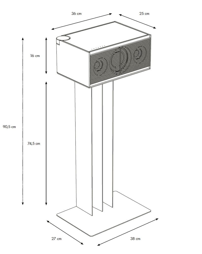 Деревянный акустический динамик Bluetooth La Boite concept PR / 01 ARCH-00104366 - Вид №26
