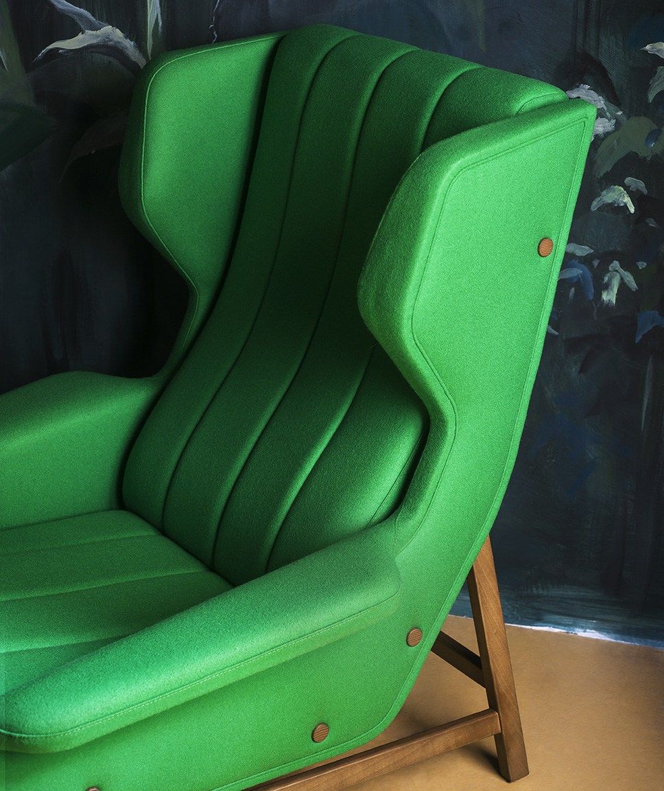 Тканевое кресло с подлокотниками Tacchini ARCH-00117551 - Вид №5