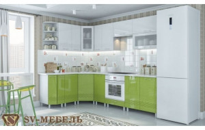 73021MD Модульная кухня Волна, олива SV-мебель