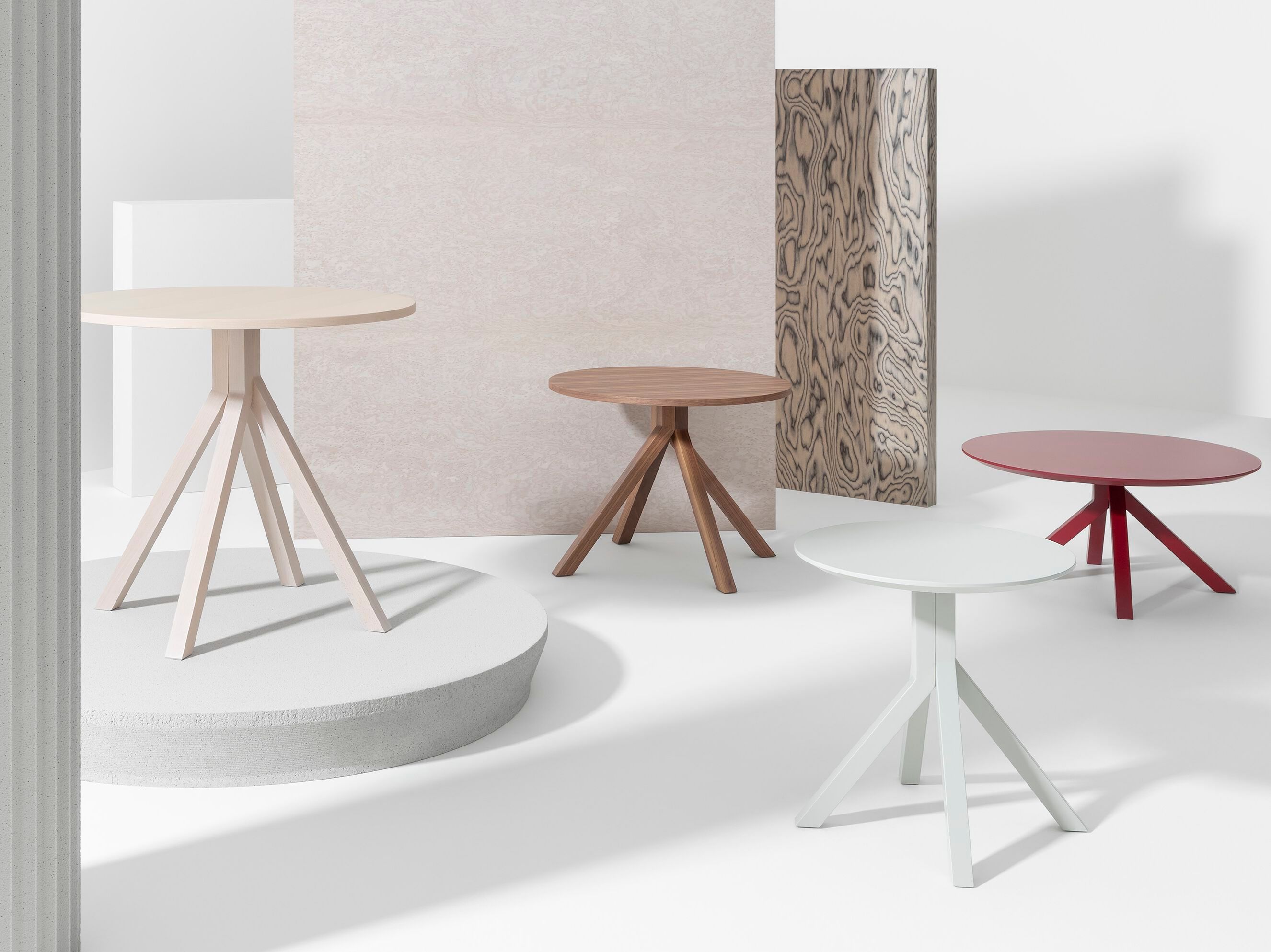 Круглый стол со стальной рамой Billiani Grapevine ARCH-00023761 - Вид №3