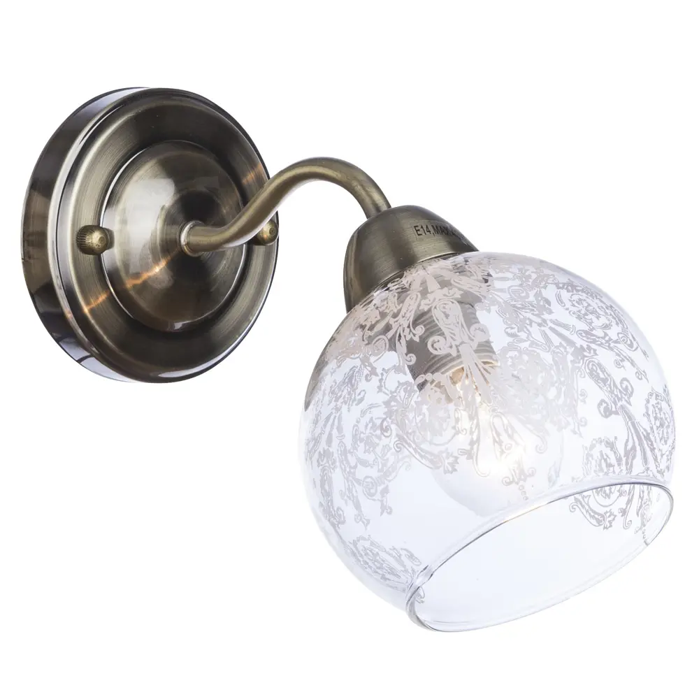 Бра Martina 1xE14x40 Вт, цвет бронза Arte Lamp STLM-2101687