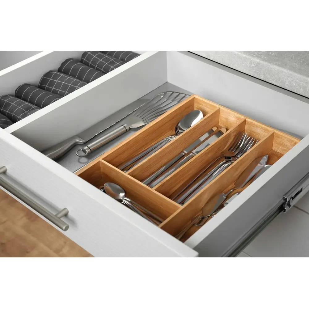 Бамбуковый органайзер Santreyd Mallony для столовых приборов 89384210 STLM-1370117 - Вид №2
