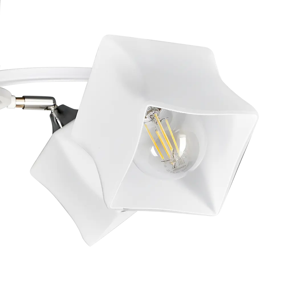 Люстра De City Тетро - современный потолочный светильник с четырьмя стеклянными плафонами 88038452 STLM-0916407 - Вид №5