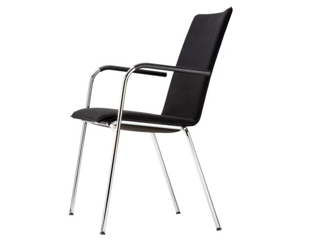 Мягкий штабелируемый стул с подлокотниками THONET S 160 ARCH-00063619