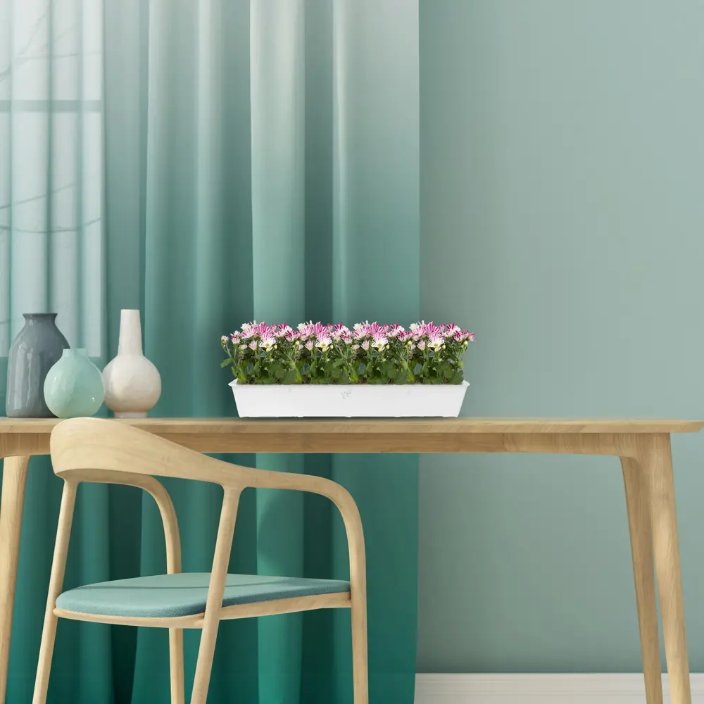 Балконный ящик INGREEN с рельефным узором для цветов 12973432 STLM-0002611 - Вид №3