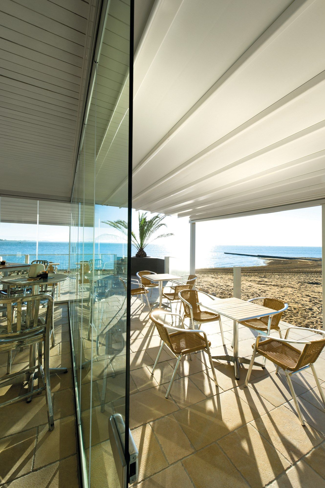 Алюминиевая пергола с раздвижной крышкой Pratic Tecnic ARCH-00048592 - Вид №3