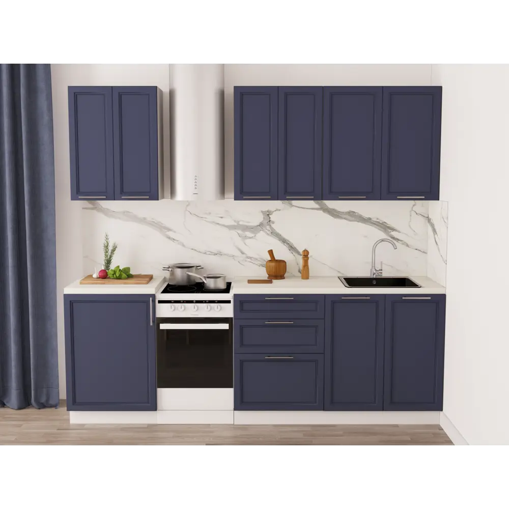 Стеновая панель Маренго Delinia 300x0.6x65 см ДСП цвет белый STLM-2146323 - Вид №5