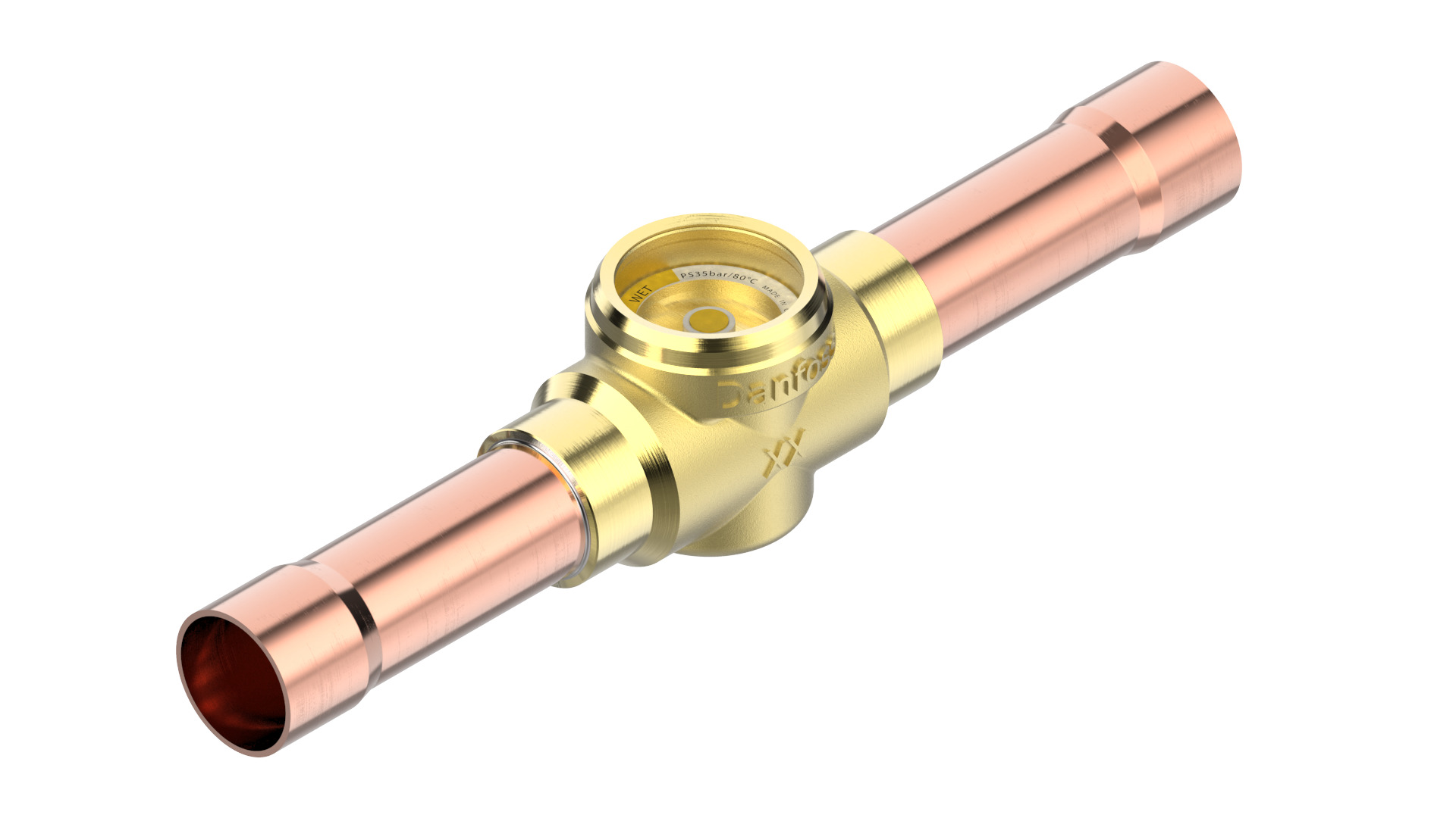 Danfoss SGN — Смотровые стекла с индикатором влажности SGN 10s Смотровое стекло 014-0190  - Вид №5