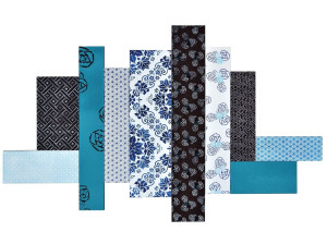 Декоративная панель из майоликовой лавы