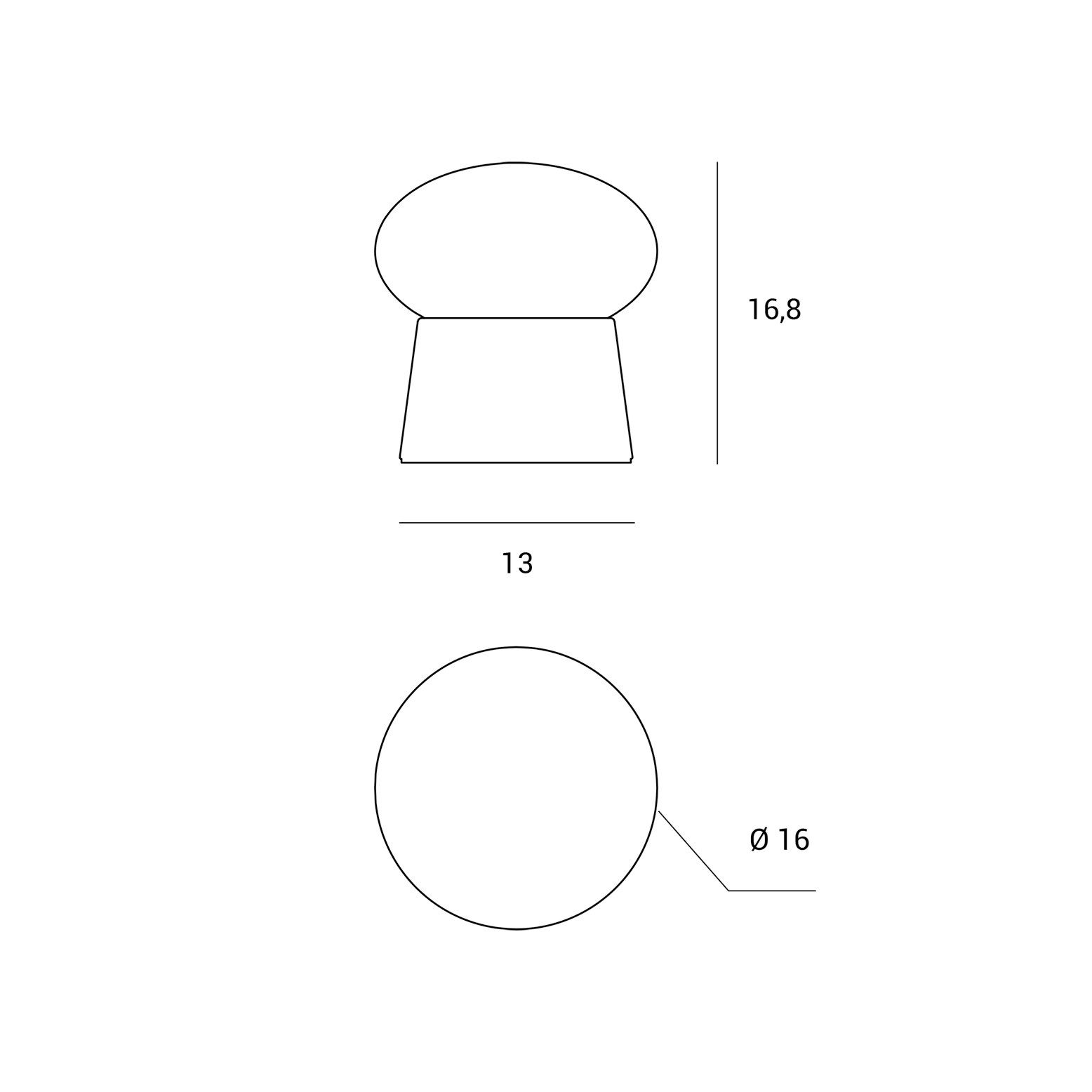 Настольная лампа из дутого стекла Miloox Fuji ARCH-00080764 - Вид №2