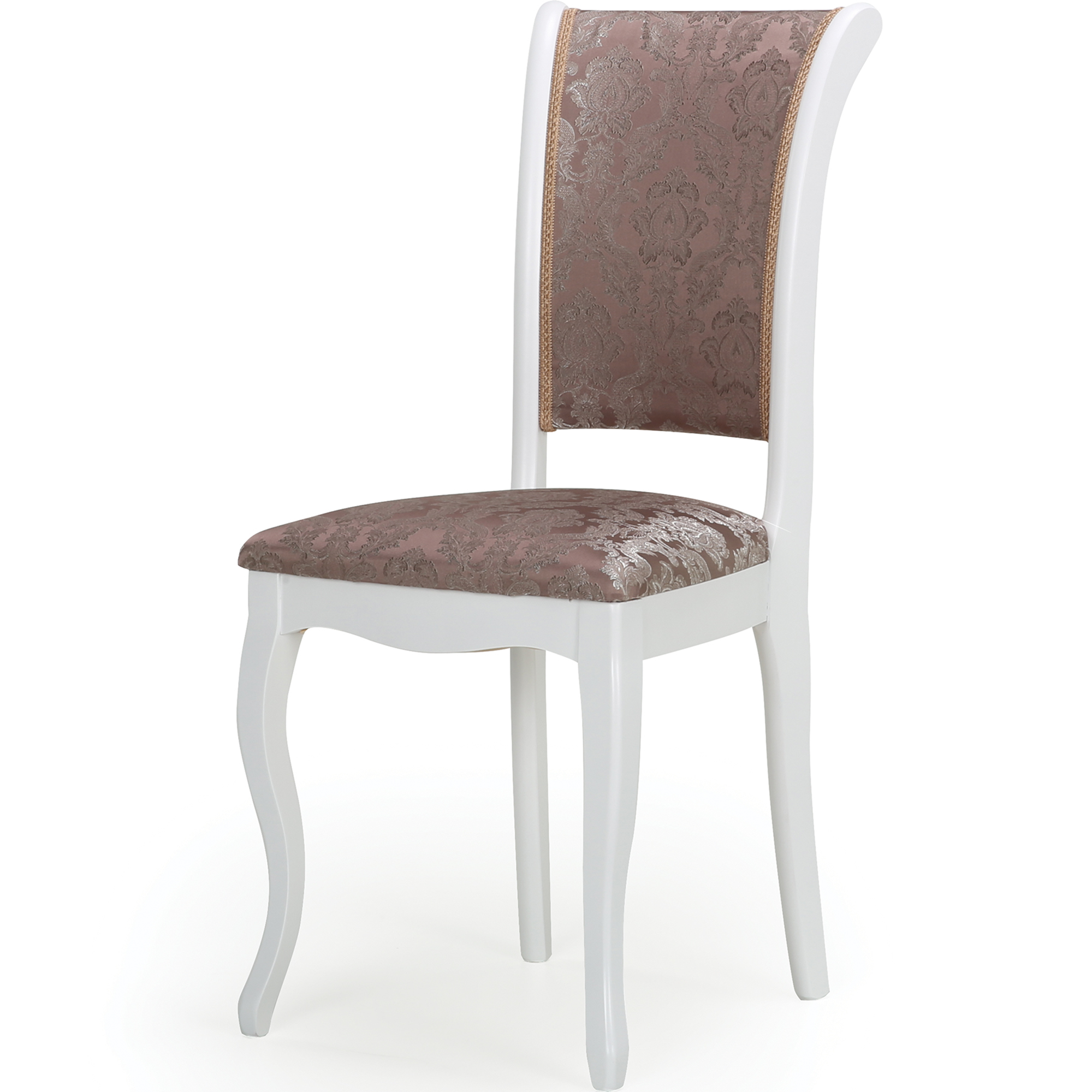 90938824 Комплект кухонных стульев 2 шт 95х52х43 см жаккард цвет белый Белла STLM-0424957 BENELI