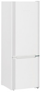 CU 2831-21 001 Холодильники / 161.2x55x62.9, объем камер 212/53 л, нижняя морозильная камера, белый Liebherr