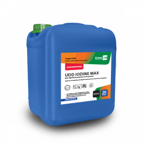 UDD-06/20 GreenLAB UDD IODINE MAX, 20 л. Для обработки вымени после доения