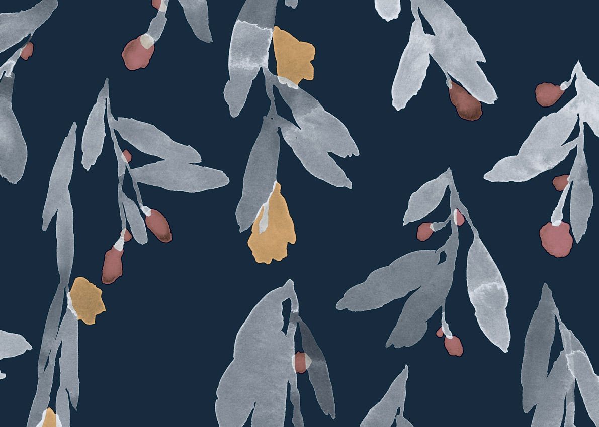 Моющиеся обои с цветочными узорами Jannelli&Volpi MARIMEKKO VOL. 6 ARCH-00148589 - Вид №2