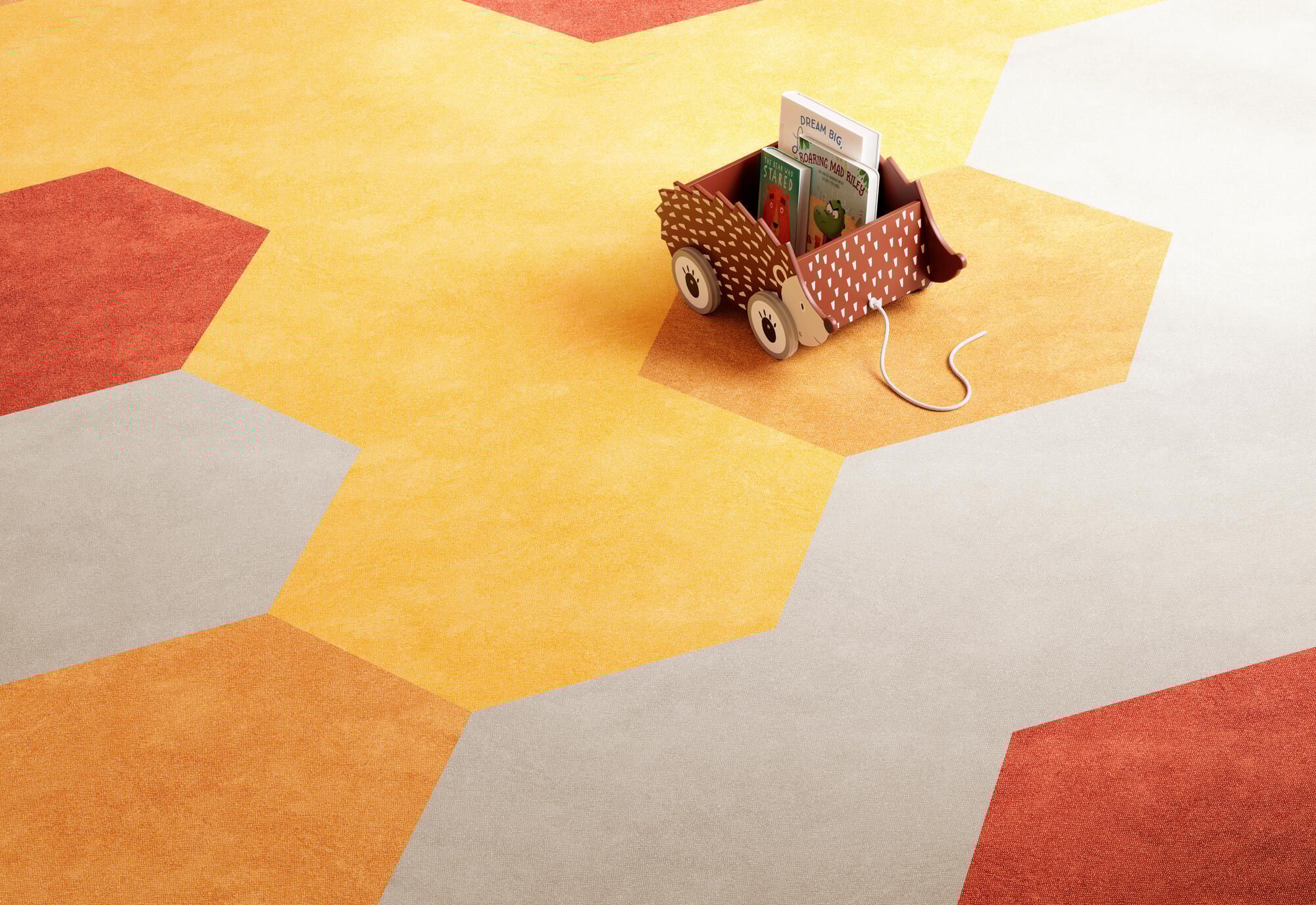 Нескользящий виниловый пол с эффектом ткани BEAUFLOR Xtreme ARCH-00110024 - Вид №2