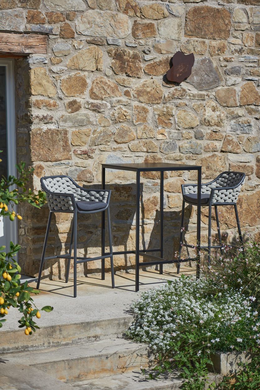 Высокий садовый стул со спинкой DRIGANI любовь ARCH-00029831 - Вид №5