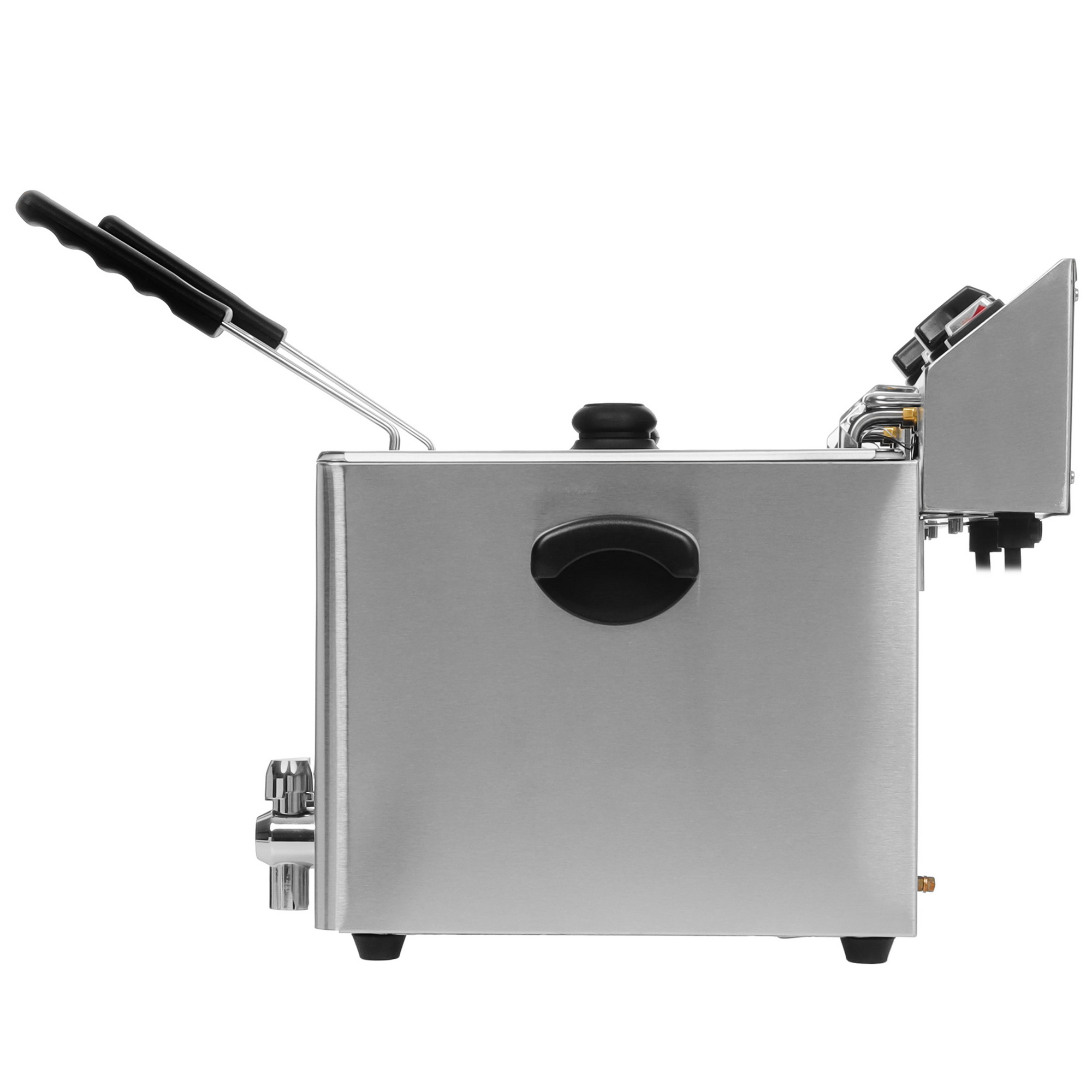 9985896 Фритюрница Viatto HDF8+8 серебристый STDN-0143503 - Вид №3