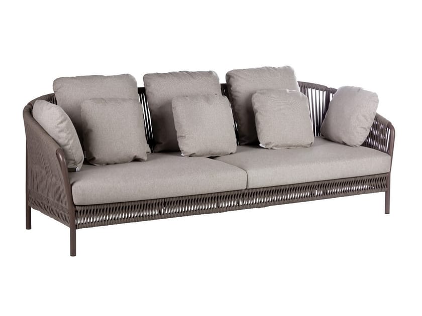 3-местный веревочный садовый диван POINT Плетение ARCH-00021348