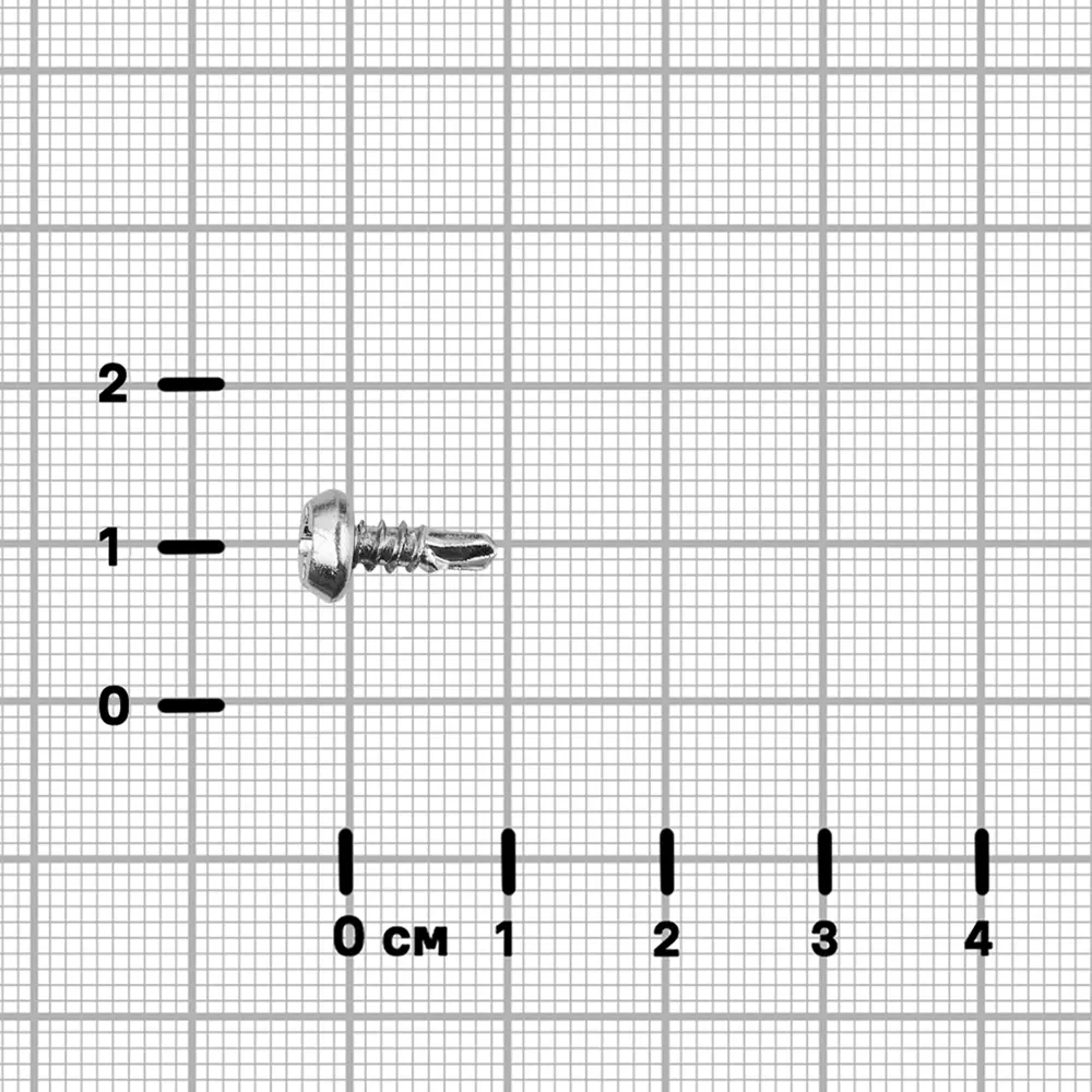 Саморезы Standers для металла со сверлящим наконечником 3.5x9.5 мм 88784432 STLM-1006358 - Вид №2