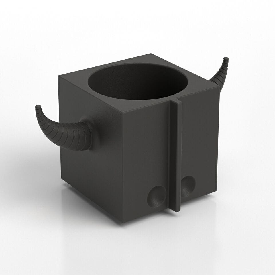 Квадратный полиэтиленовый садовый горшок Lyxo Design FERA OROT ARCH-00029933 - Вид №14