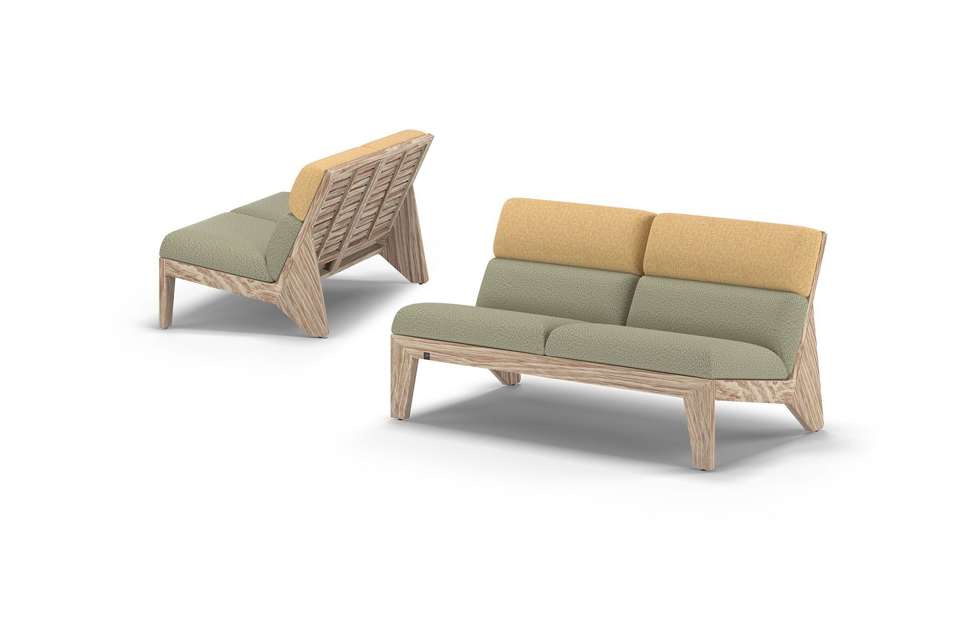 2-местный ТИК садовый диван MAMAGREEN Labuan ARCH-00085589 - Вид №1