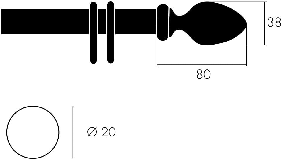 Железный карниз Frandoli Class Iron ARCH-00072300 - Вид №2