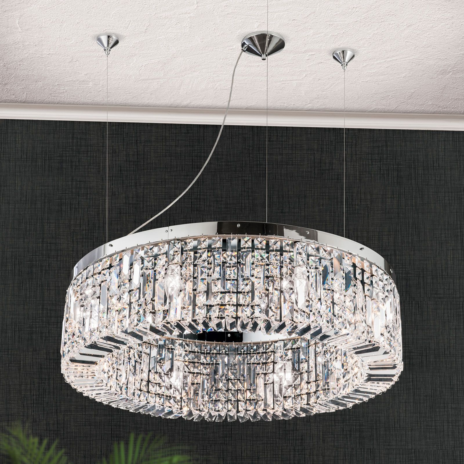 Подвесной светильник с кристаллами Orion кольцо ARCH-00119165 - Вид №13