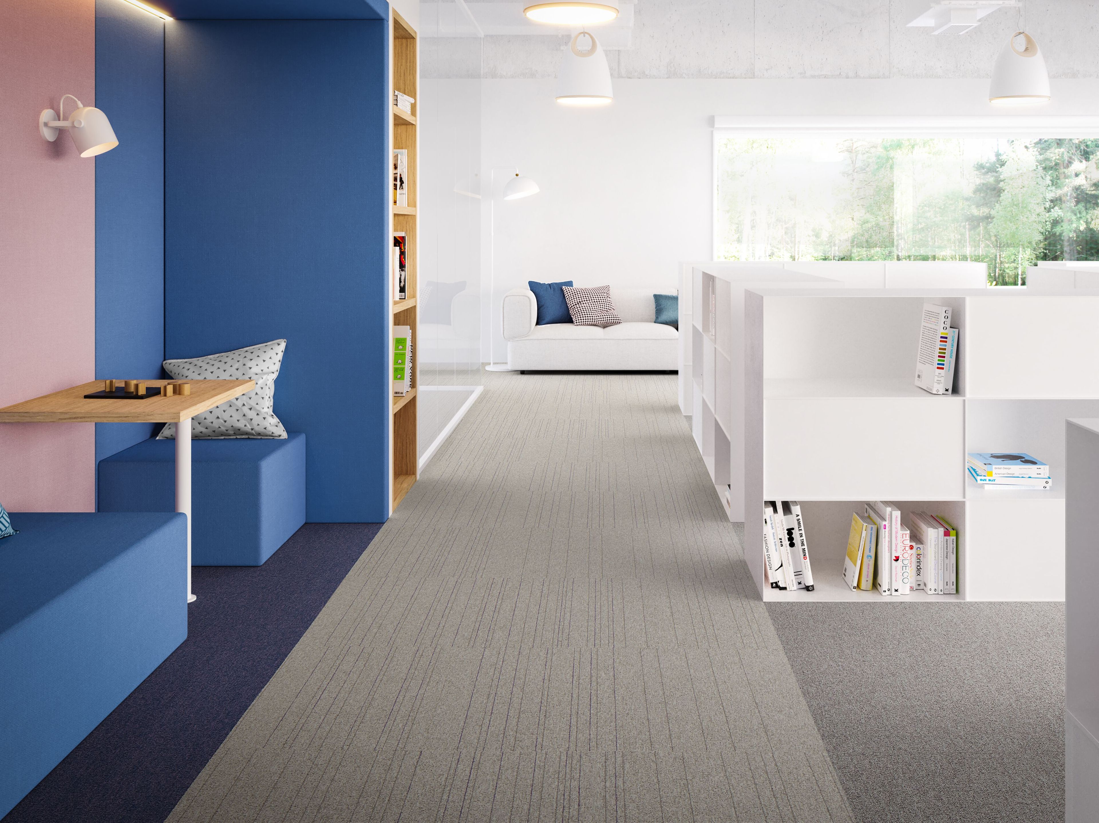 Нейлон®сплошной цвет ковер MODULYSS First ARCH-00023125