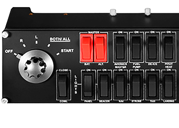 945-000012 g flight switch panel Logitech Santreyd  - Вид №1